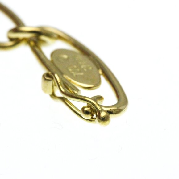 TIFFANY 18k Gold Charm Bracelet - Picture 5 of 12